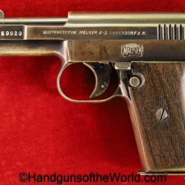 Mauser, Model, 1910, 6.35mm, 6.35, 25, .25, acp, auto, German, Germany, Handgun, Pistol, C&R, Collectible, Hand gun, Pocket, VP, Vest Pocket, Firearm