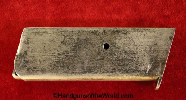 Franz Stock, Vest Pocket, 6.35mm, VP, Stock, Franz, 6.35, 25, .25, acp, auto, German, Germany, Handgun, Pistol, C&R, Collectible, Factory Nickel, Nickel