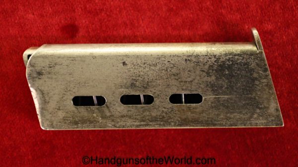 Franz Stock, Vest Pocket, 6.35mm, VP, Stock, Franz, 6.35, 25, .25, acp, auto, German, Germany, Handgun, Pistol, C&R, Collectible, Factory Nickel, Nickel