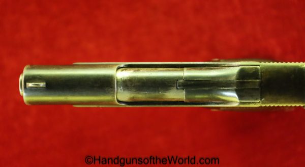 Franz Stock, Vest Pocket, 6.35mm, VP, Stock, Franz, 6.35, 25, .25, acp, auto, German, Germany, Handgun, Pistol, C&R, Collectible, Factory Nickel, Nickel