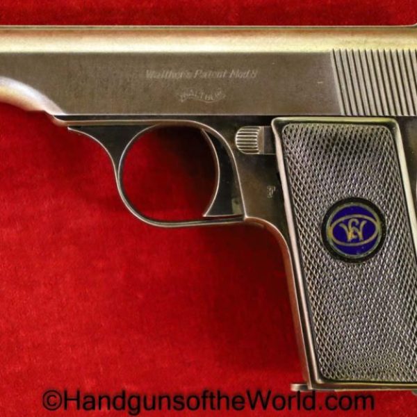 Walther, Model 8, 6.35mm, 1st, First, Variation, Variant, 6.35, Model, 8, VIII, 25, .25, acp, auto, German, Germany, Handgun, Pistol, C&R, Collectible, VP