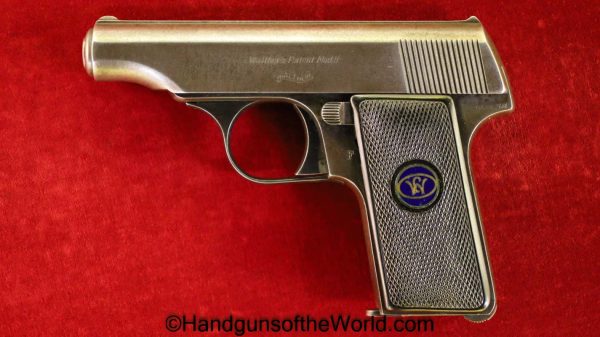 Walther, Model 8, 6.35mm, 1st, First, Variation, Variant, 6.35, Model, 8, VIII, 25, .25, acp, auto, German, Germany, Handgun, Pistol, C&R, Collectible, VP