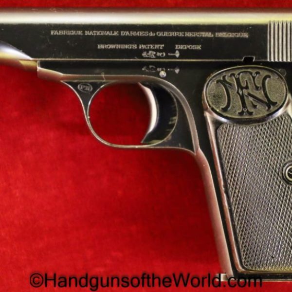 FN, Browning, 1910, 7.65mm, 7.65, 32, .32, acp, auto, Belgian, Belgium, Model, Handgun, Pistol, C&R, Collectible, Pocket, Hand gun