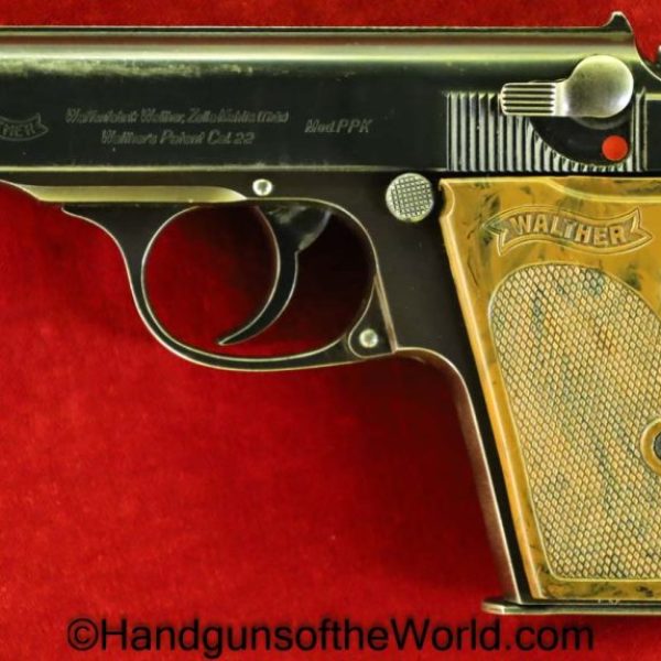 Walther, PPk, .22lr, Pre-War, Pre War, 22, .22, 22lr, German, Germany, Handgun, Pistol, C&R, Collectible, Pocket, 1936, Vintage, Hand gun, Firearm