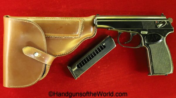 East German, Makarov, 9mm Makarov, 1962, Full Rig, East Germany, Cold War, East Germany, K100, K-100, K 100, with Holster, Handgun, Pistol, C&R, Collectible