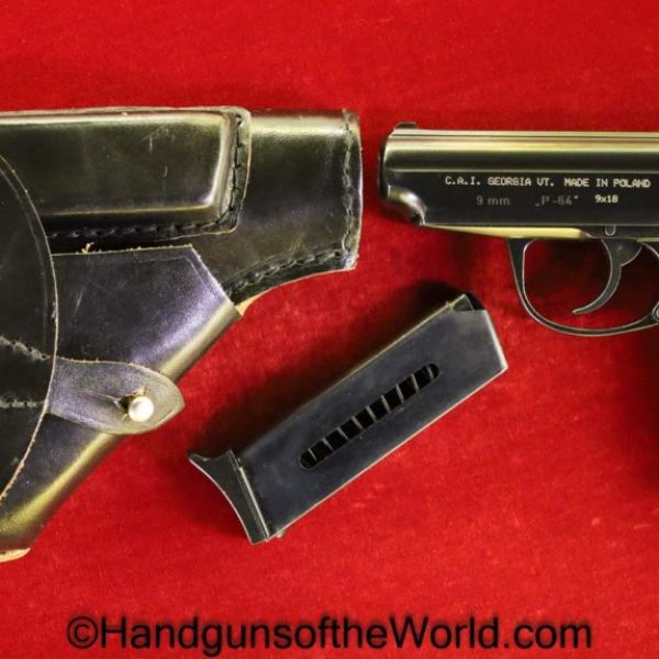 Radom, P64, P.64, P 64, P-64, 9mm Makarov, Polish, Dated, 1976, Full Rig, Poland, 9mm, Makarov, Mak, Rig, Matching Mag, Handgun, Pistol, C&R, Collectible