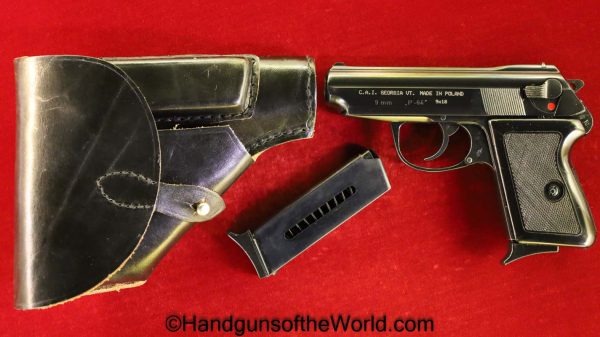 Radom, P64, P.64, P 64, P-64, 9mm Makarov, Polish, Dated, 1976, Full Rig, Poland, 9mm, Makarov, Mak, Rig, Matching Mag, Handgun, Pistol, C&R, Collectible