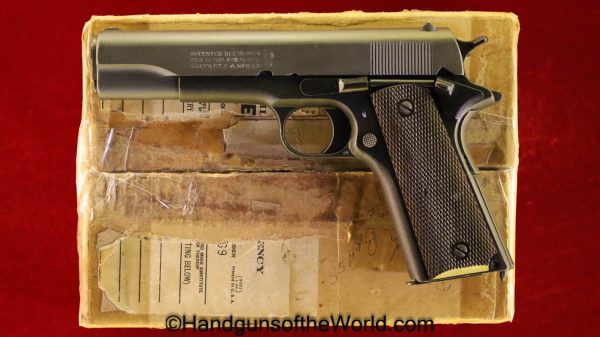 Colt, 1911, .45acp, US Property, Marked, RIA, Reissue, with Shipping Box, Boxed, with Box, Handgun, Pistol, C&R, Collectible, 45, .45, acp, auto, Vietnam