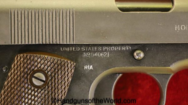 Colt 1911, .45acp, US Property Marked, RIA Reissue with Shipping Box - Image 13