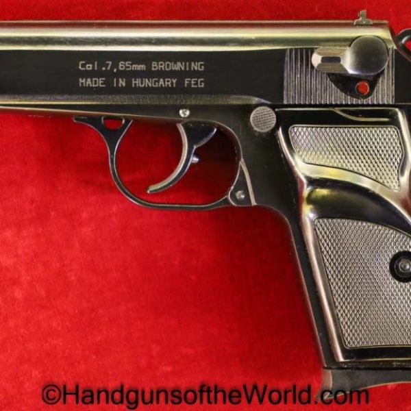 FEG, APK, 7.65mm, PPK Clone, Hungary, Hungarian, 7.65, 32, .32, acp, auto, Handgun, Pistol, C&R, Collectible, Post War, Post-War, Cold War, Iron Curtain