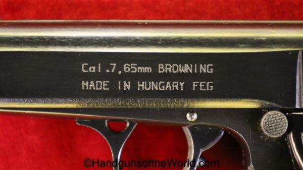 FEG, APK, 7.65mm, PPK Clone, Hungary, Hungarian, 7.65, 32, .32, acp, auto, Handgun, Pistol, C&R, Collectible, Post War, Post-War, Cold War, Iron Curtain