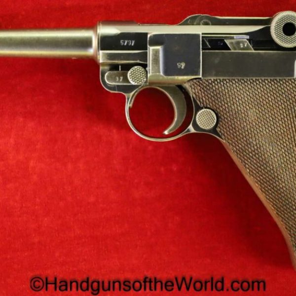 Luger, P08, P 08, P-08, P.08, Mauser, S/42, G Date, 9mm, 1st, Variation, First, Variant, 1935, German, Germany, Handgun, Pistol, C&R, Collectible, WWII, WW2