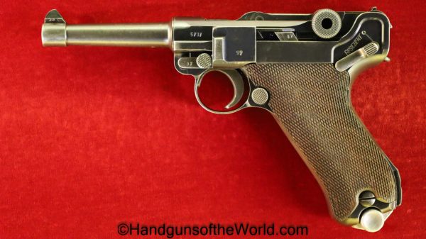 Luger, P08, P 08, P-08, P.08, Mauser, S/42, G Date, 9mm, 1st, Variation, First, Variant, 1935, German, Germany, Handgun, Pistol, C&R, Collectible, WWII, WW2