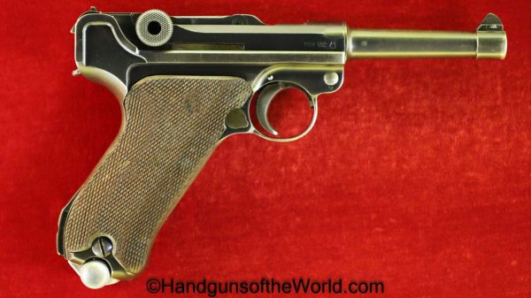 Luger, P08, P 08, P-08, P.08, Mauser, S/42, G Date, 9mm, 1st, Variation, First, Variant, 1935, German, Germany, Handgun, Pistol, C&R, Collectible, WWII, WW2