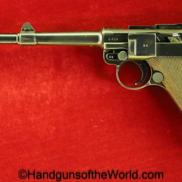 Luger, P.08, Mauser, 1942, Police, .22, Naval, Conversion, Navy, Kriegsmarine, P08, P 08, P-08, German, Germany, WWII, WW2, Handgun, Pistol, C&R, Collectible