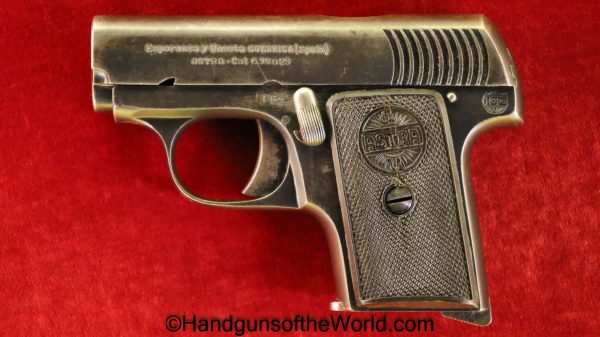 Astra, 200, 6.35mm, Early, 1st, Variation, First, Variant, 6.35, 25, .25, acp, auto, Spain, Spanish, Handgun, Pistol, C&R, Collectible, VP, Vest Pocket