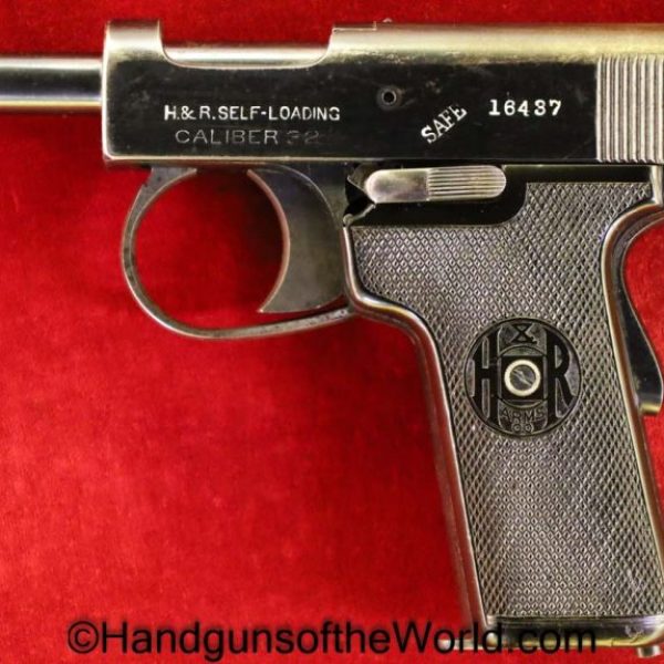 H&R, Self Loading, .32, 32, acp, auto, Handgun, Pistol, C&R, Collectible, Harrington and Richardson, Harrington & Richardson, Pocket, Self-Loading, 7.65