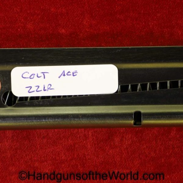 Colt, Ace, .22lr, Magazine, Clip, Mag, Original, Collectible, Service Model, Service, Model, Handgun, Pistol, 22, .22, 22lr, USA, American, 1911, 1911A1