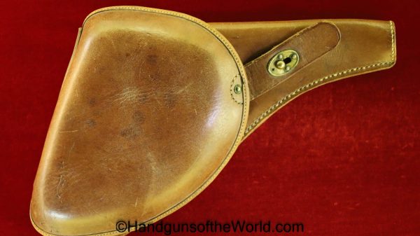 Steyr, Mannlicher, 1905, Holster, Argentine Contract, Argentine, Argentina, Steyr Mannlicher, Model, Original, Collectible, Handgun, Pistol, Brown, Leather