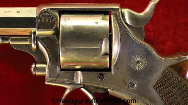 Tranter, Model, 1868, .450, 450, Revolver, with Oak Case, USAF Provenance, USAF, Handgun, Antique, Collectible, Cased, with Case, British, English, Hand gun