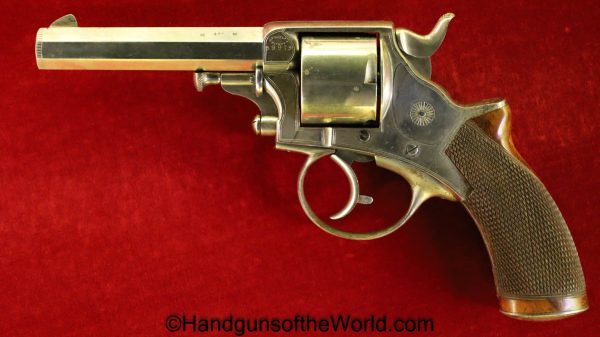 Tranter, Model, 1868, .450, 450, Revolver, with Oak Case, USAF Provenance, USAF, Handgun, Antique, Collectible, Cased, with Case, British, English, Hand gun