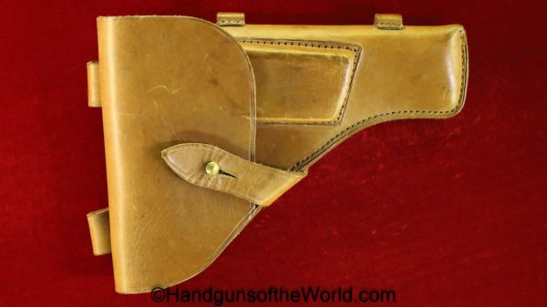 Tokarev, M-57, Yugoslavian, Holster, Collectible, Original, M57, M.57, M 57, Yugoslavia, Handgun, Hand gun, Pistol, tan, leather, Cold War, Post-War