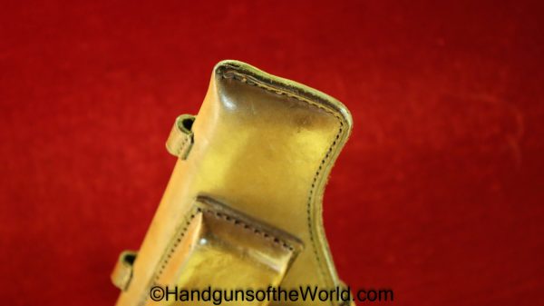 Tokarev, M-57, Yugoslavian, Holster, Collectible, Original, M57, M.57, M 57, Yugoslavia, Handgun, Hand gun, Pistol, tan, leather, Cold War, Post-War