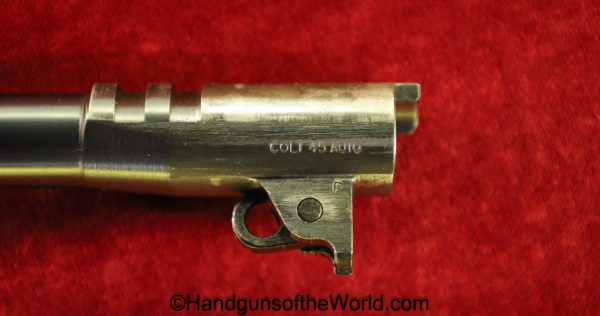 Colt, Government Model, .45acp, Argentine, Navy, Naval, Argentina, Marina, 1911, Handgun, Pistol, C&R, Collectible, 45, .45, acp, auto, Lettered, with Letter