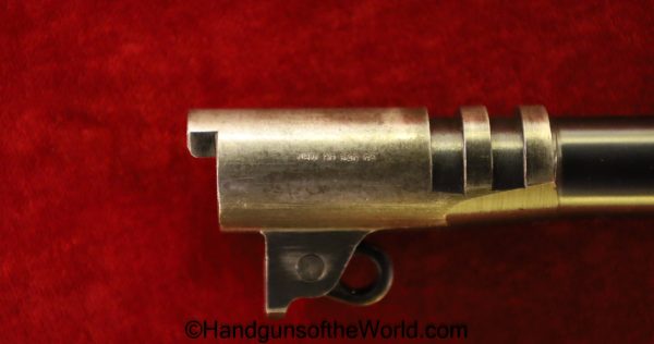 Colt, Government Model, .45acp, Argentine, Navy, Naval, Argentina, Marina, 1911, Handgun, Pistol, C&R, Collectible, 45, .45, acp, auto, Lettered, with Letter