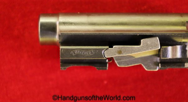 Walther, P-38K, 9mm, Snub Nose, with Case, Cased, P38K, P 38K, P.38K, Handgun, Pistol, 1980, Collectible, Hand gun, West German, German, West Germany