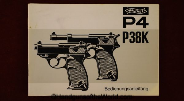 Walther, P-38K, 9mm, Snub Nose, with Case, Cased, P38K, P 38K, P.38K, Handgun, Pistol, 1980, Collectible, Hand gun, West German, German, West Germany