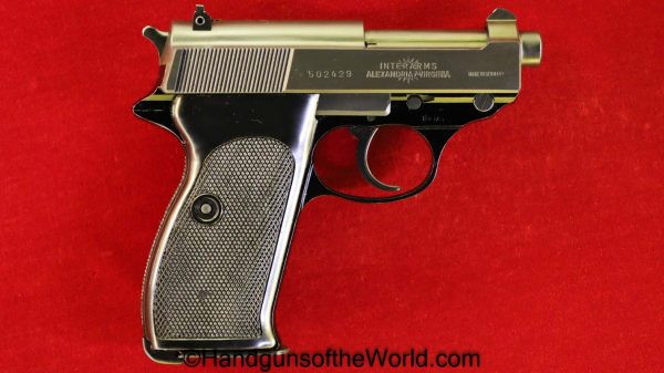 Walther, P-38K, 9mm, Snub Nose, with Case, Cased, P38K, P 38K, P.38K, Handgun, Pistol, 1980, Collectible, Hand gun, West German, German, West Germany