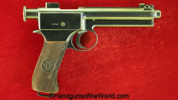 Roth Steyr, 1907, 8mm, Austrian, Dated, 1936, Czech, Reissue, Austria, Czechoslovakia, Handgun, Pistol, C&R, Collectible, WWI, WW1, Krnka, Roth, Steyr, 1910