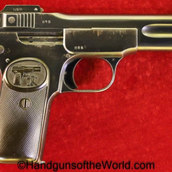 FN, Browning, 1900, 7.65mm, Low Number, Early, Belgian, Belgium, Handgun, Pistol, C&R, Collectible, 7.65, 32, .32, acp, auto, Model, Pocket, Hand gun