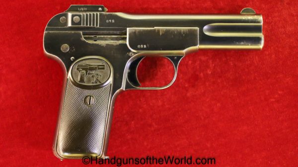 FN, Browning, 1900, 7.65mm, Low Number, Early, Belgian, Belgium, Handgun, Pistol, C&R, Collectible, 7.65, 32, .32, acp, auto, Model, Pocket, Hand gun