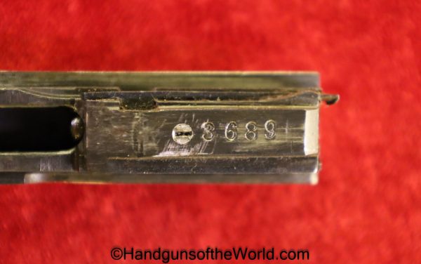 Langenhan, Army Model, 7.65mm, 1st, Variation, German, WWI, WW1, Germany, Handgun, Pistol, C&R, Collectible, Army, Model, First, Variant, .32, 32, acp, auto