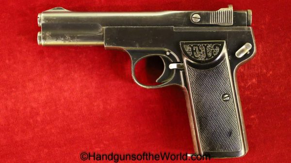 Langenhan, Army Model, 7.65mm, Unit Marked, Army, Model, German, Germany, WWI, WW1, Handgun, Pistol, C&R, Collectible, Pocket, 7.65, 32, .32, acp, auto