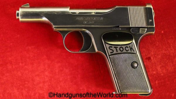 Franz Stock, Stock, Franz, Pocket, 7.65mm, Late, Type II, German, Eagle N, Proofs, Proofed, E/N, Germany, WWII, WW2, Handgun, Pistol, C&R, Collectible, .32