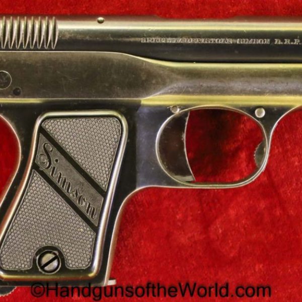 Simson, Model, 1922, 6.35mm, Low Number, Early, German, Germany, Handgun, Pistol, C&R, Collectible, VP, Vest Pocket, 6.35, 25, .25, acp, auto, Hand gun