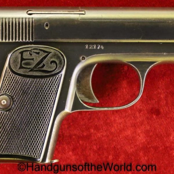 Zehner, Zehna, 6.35mm, Germany, German, Handgun, Pistol, C&R, Collectible, VP, Vest Pocket, 6.35, 25, .25, acp, auto, Hand gun, 1920s, Pre-War, Pre War