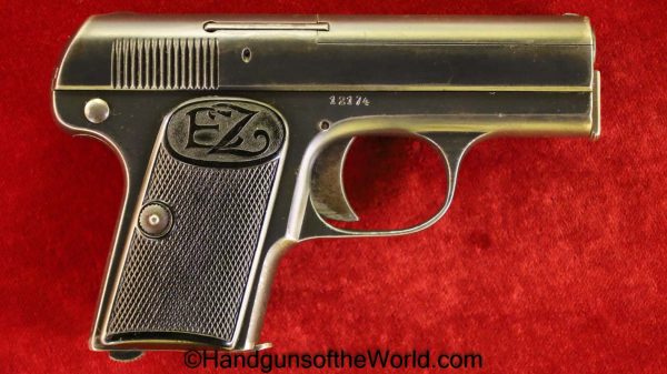 Zehner, Zehna, 6.35mm, Germany, German, Handgun, Pistol, C&R, Collectible, VP, Vest Pocket, 6.35, 25, .25, acp, auto, Hand gun, 1920s, Pre-War, Pre War