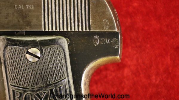 M.Zulaica, Royal, 7.65mm, Long Grip, Long Slide, Japanese, Officers, Private Purchase, Japan, WWII, WW2, Spain, Spanish, Handgun, Pistol, C&R, Collectible