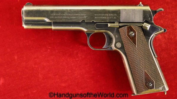 Colt, 1911, .45acp, Commercial To Military, 1918, Handgun, Pistol, C&R, Collectible, WWI, WW1, 45, .45, acp, auto, Commercial, Military, Conversion, USA