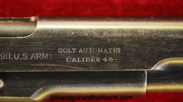 Colt, 1911, .45acp, Commercial To Military, 1918, Handgun, Pistol, C&R, Collectible, WWI, WW1, 45, .45, acp, auto, Commercial, Military, Conversion, USA