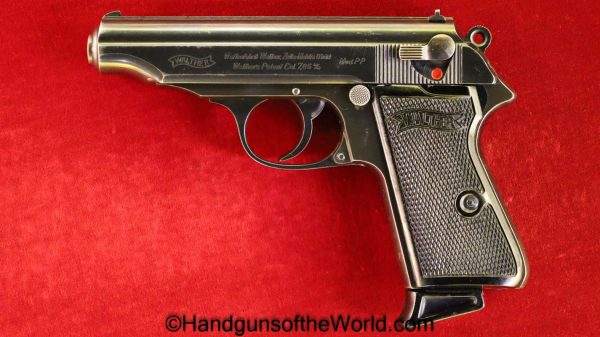 Walther, PP, 7.65mm, SS Contract, Matching Magazine, Matching Mag, Matching Clip, SS, German, Germany, WWII, WW2, Handgun, Pistol, C&R, Collectible, 32, .32