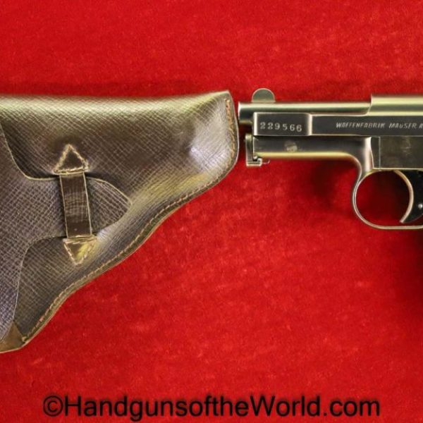 Mauser, 1910, 6.35mm, with Holster, 6.35, 25, .25, acp, auto, German, Germany, Handgun, Pistol, C&R, Collectible, VP, Vest Pocket, Pocket, Model, Hand gun