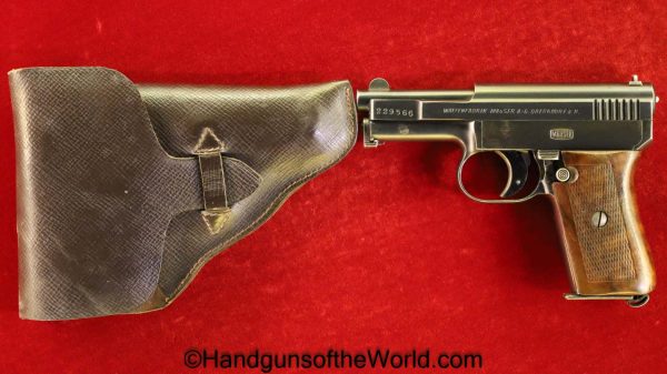 Mauser, 1910, 6.35mm, with Holster, 6.35, 25, .25, acp, auto, German, Germany, Handgun, Pistol, C&R, Collectible, VP, Vest Pocket, Pocket, Model, Hand gun