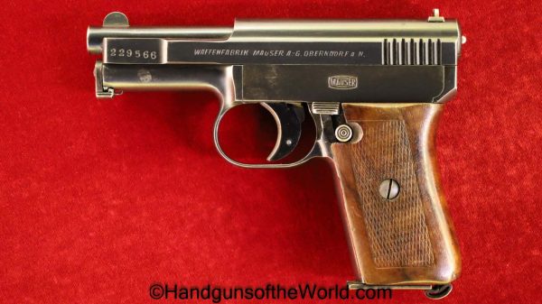 Mauser, 1910, 6.35mm, with Holster, 6.35, 25, .25, acp, auto, German, Germany, Handgun, Pistol, C&R, Collectible, VP, Vest Pocket, Pocket, Model, Hand gun