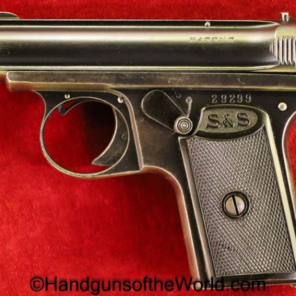 Sauer, Model, 1913, 6.35mm, 1919, 6.35, 25, .25, acp, auto, German, Germany, Handgun, Pistol, C&R, Collectible, Hand gun, VP, Vest Pocket, Sauer & Sohn