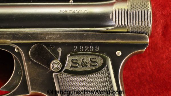 Sauer, Model, 1913, 6.35mm, 1919, 6.35, 25, .25, acp, auto, German, Germany, Handgun, Pistol, C&R, Collectible, Hand gun, VP, Vest Pocket, Sauer & Sohn